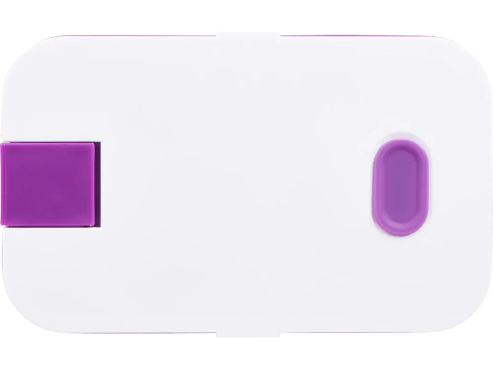 Ланч-бокс Neo фиолетовый/белый 1000 мл - фото 6