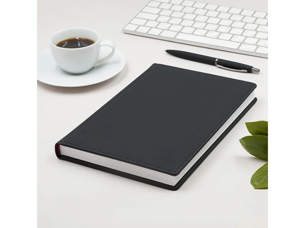 Ежедневник А5 датированный Velvet на 2026 год черный - фото 3