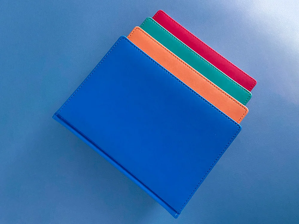 Ежедневник А5 датированный «Velvet» на 2026 год, красный - фото 4