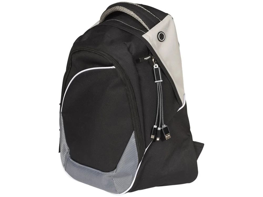 Кабель для зарядки Metal 3-в-1 черный - фото 3