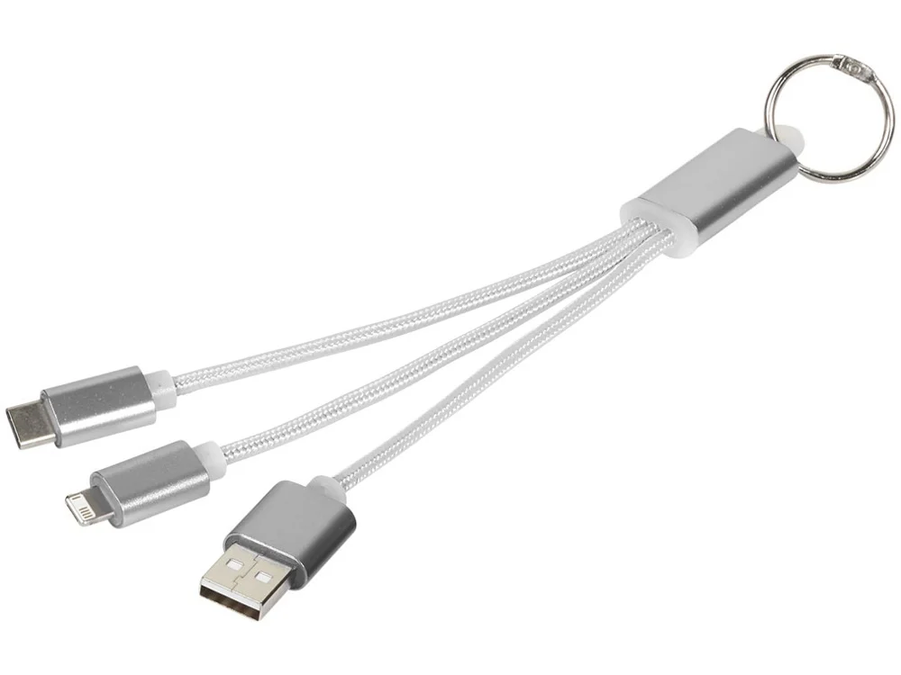 Кабель для зарядки «Metal» 3-в-1
