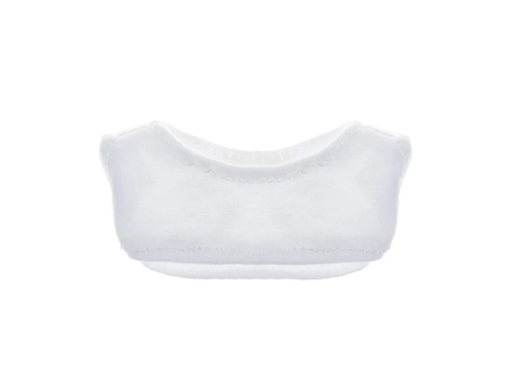 Брелок Свинка Одри розовый белый - фото 3