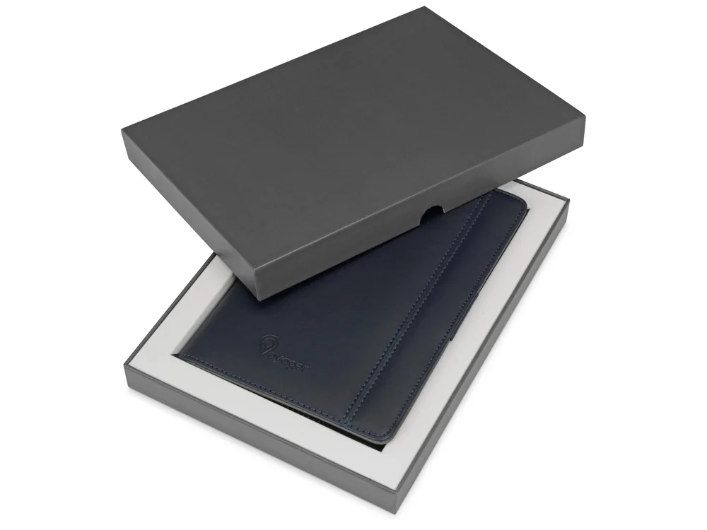 Органайзер с зарядным устройством «Wanderer», 4000 mAh, темно-синий - фото 9