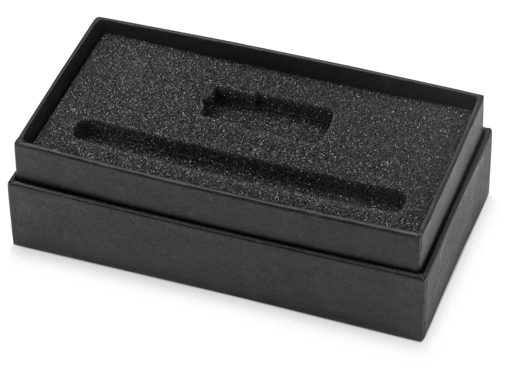 Подарочный набор Qumbo с ручкой и флешкой красный/серебристый 8Gb - фото 5