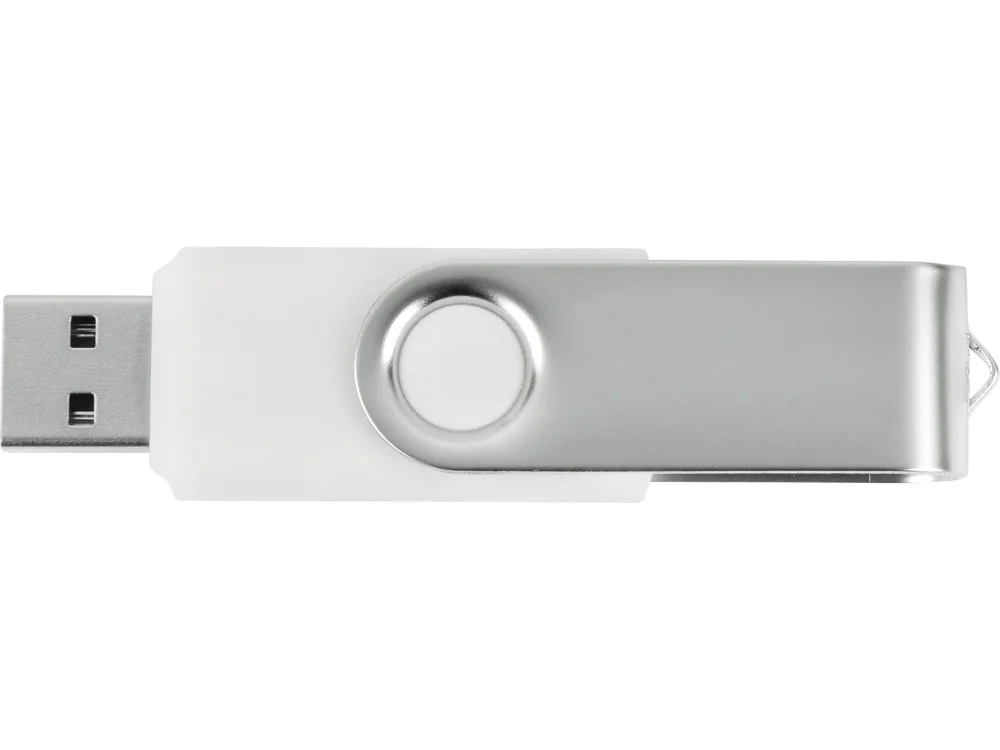 Подарочный набор Flashbank с флешкой и зарядным устройством, белый/серебристый, 8Gb - фото 6