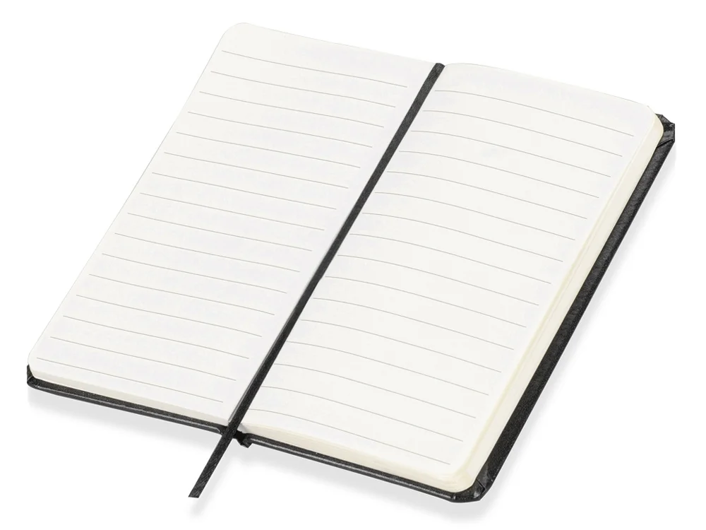 Подарочный набор Reporter с ручкой и блокнотом А6, черный/золотистый - фото 4