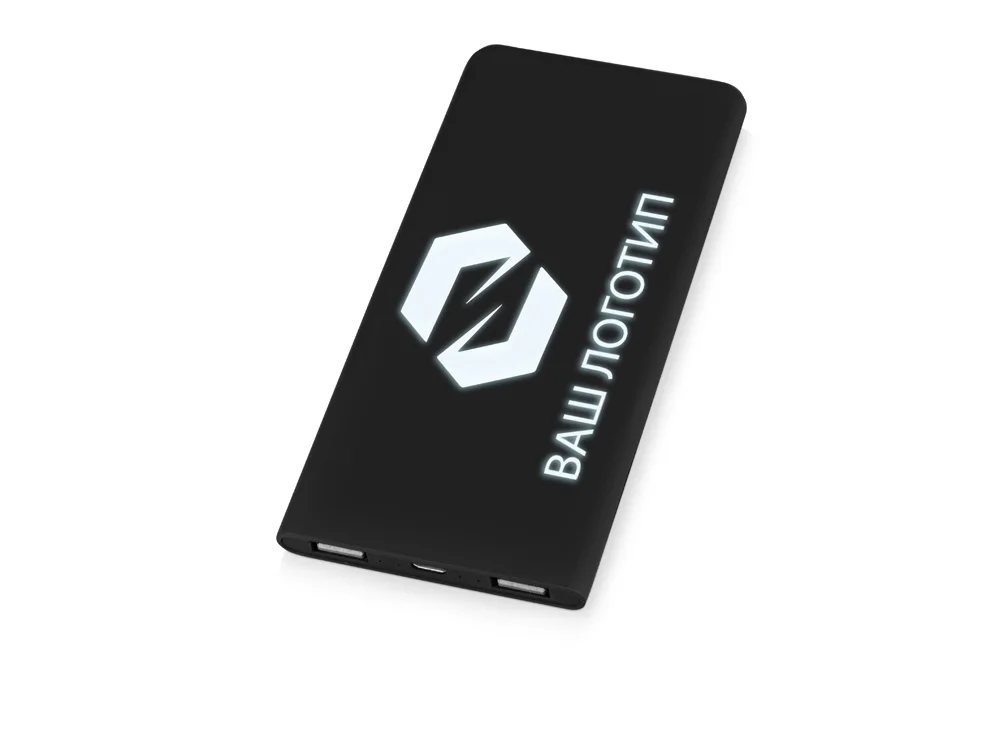 Подарочный набор Beam of Light с ручкой и зарядным устройством черный/серебристый - фото 6