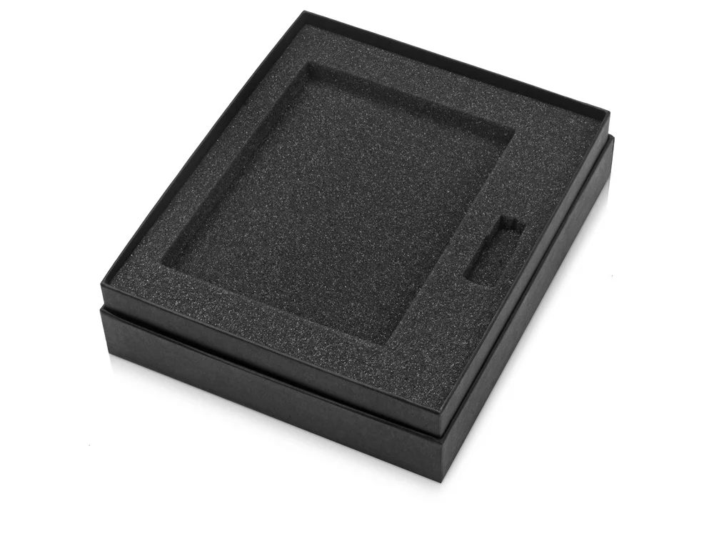 Подарочный набор Essentials с флешкой и блокнотом А5 с ручкой синий/натуральный/серебристый 8Gb - фото 10