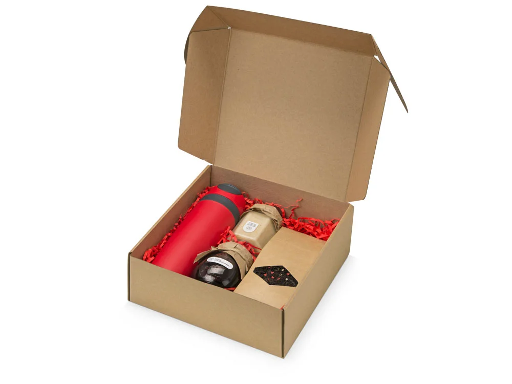 Подарочный набор Tea Cup Superior Honey коричневый красный - фото 2