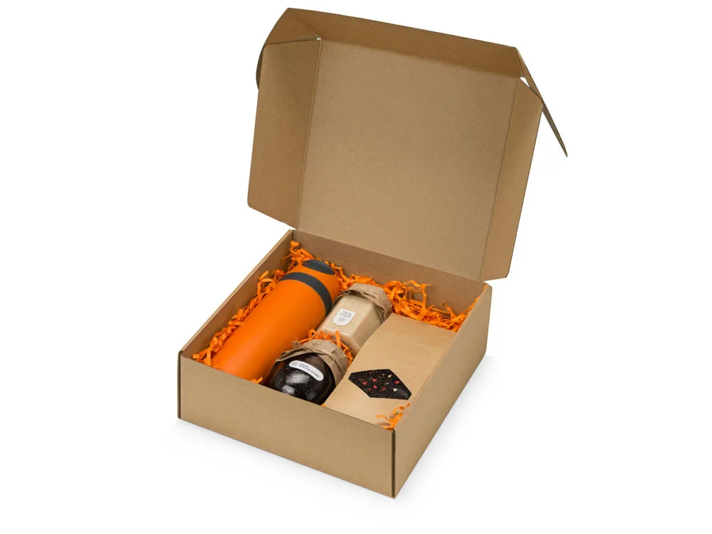 Подарочный набор Tea Cup Superior Honey коричневый оранжевый - фото 2