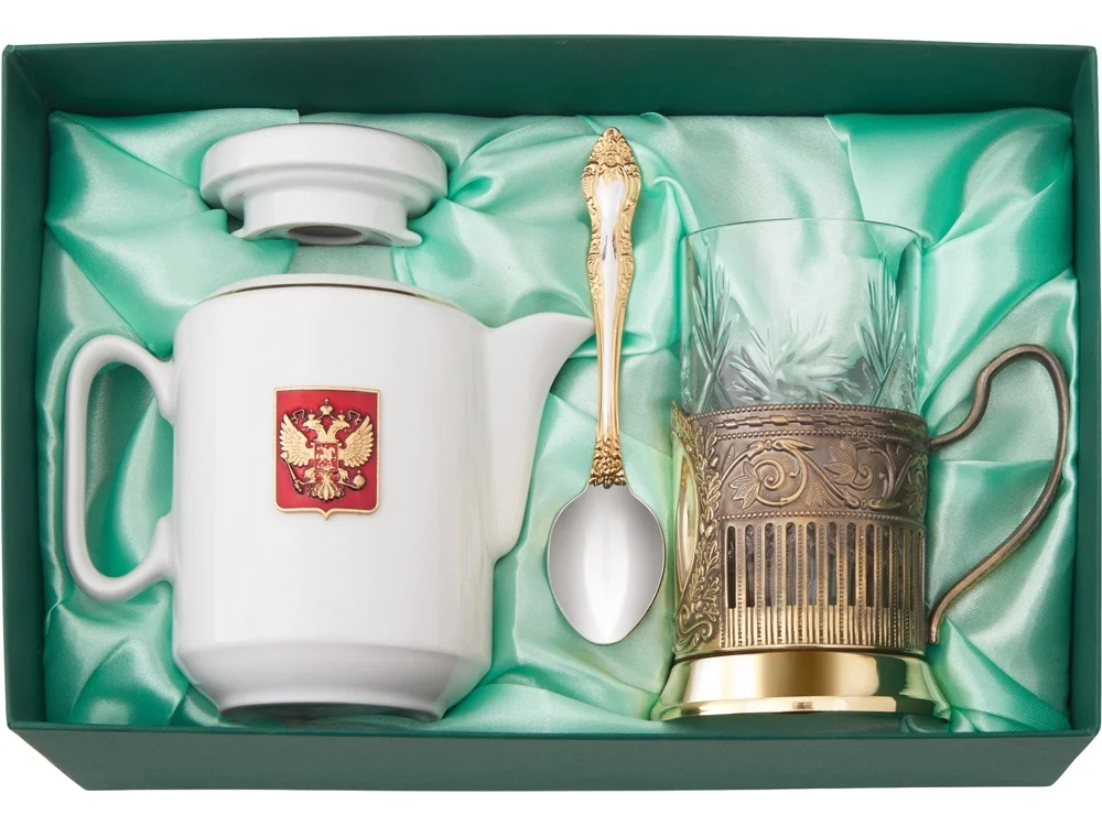 Чайный набор «Эгоист», золотистый, 250 мл, 500 - фото 2