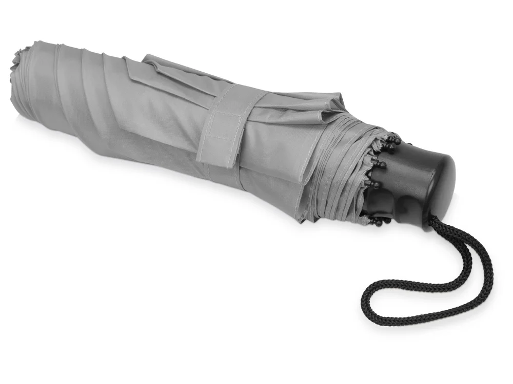 Зонт складной Columbus серый - фото 3