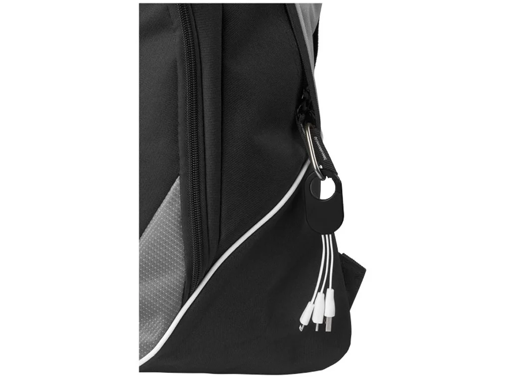 Кабель для зарядки «3-в-1», черный/белый - фото 4