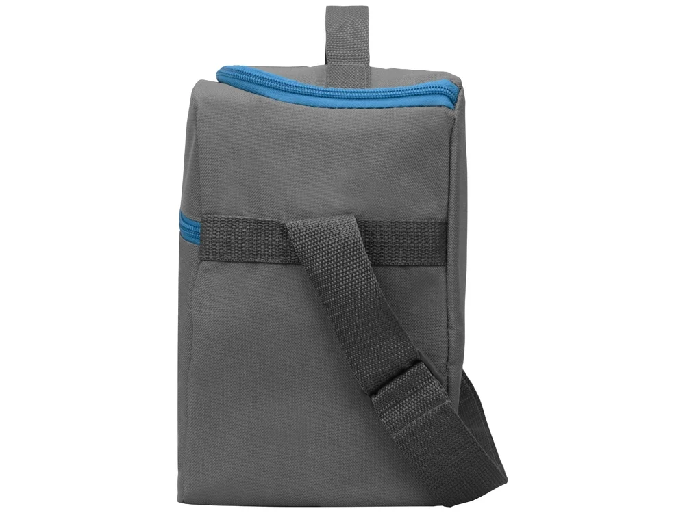 Изотермическая сумка-холодильник «Classic», серый/голубой - фото 5