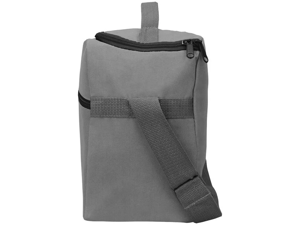 Изотермическая сумка-холодильник «Classic», серый/черный - фото 5