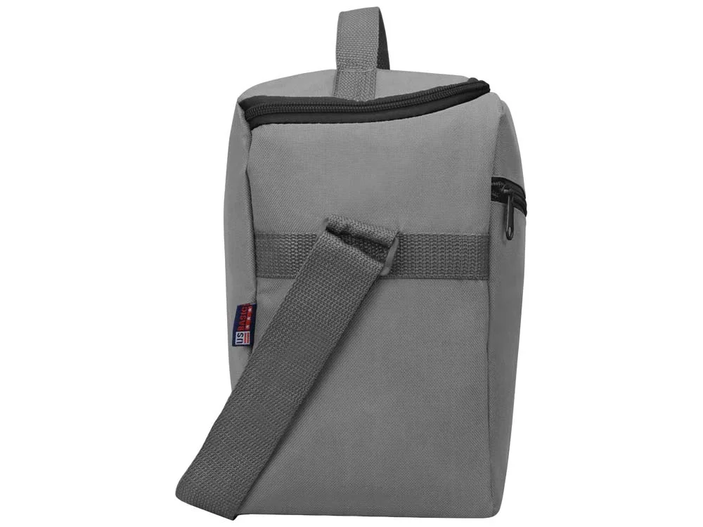 Изотермическая сумка-холодильник «Classic», серый/черный - фото 6