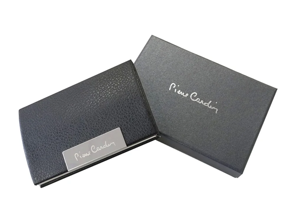 Визитница, черный/серебристый - фото 3