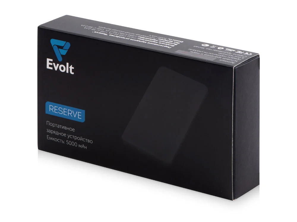 Внешний аккумулятор Reserve с USB Type-C 5000 mAh черный - фото 7