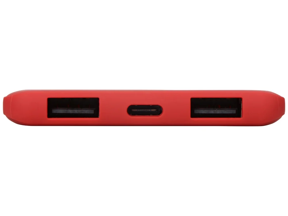 Внешний аккумулятор Reserve с USB Type-C 5000 mAh красный - фото 6