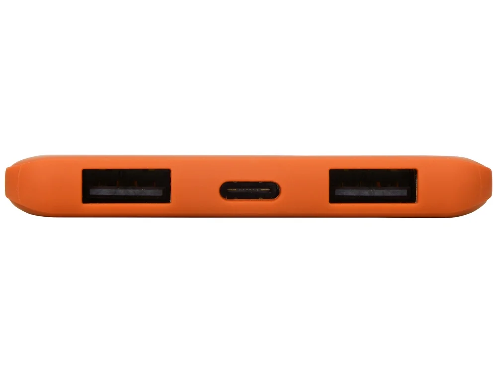 Внешний аккумулятор Reserve с USB Type-C 5000 mAh оранжевый - фото 6