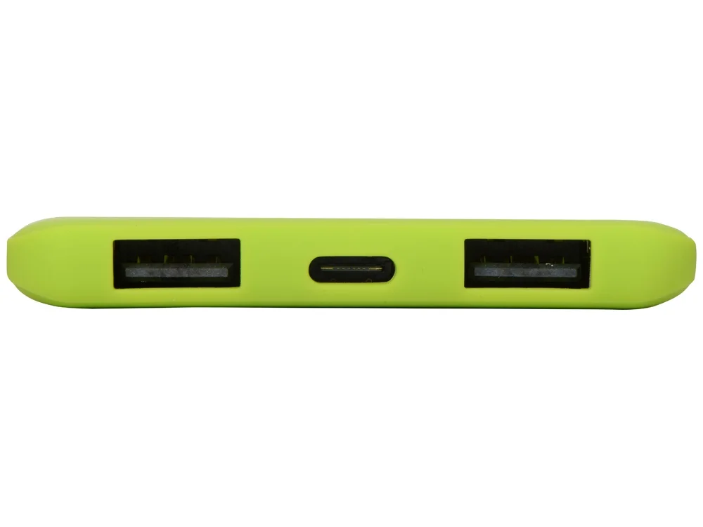 Внешний аккумулятор Reserve с USB Type-C 5000 mAh зеленое яблоко - фото 6