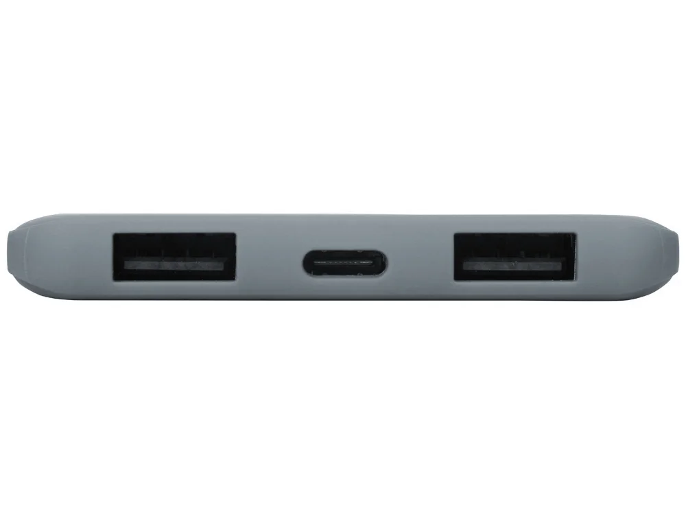 Внешний аккумулятор Reserve с USB Type-C 5000 mAh серый - фото 6