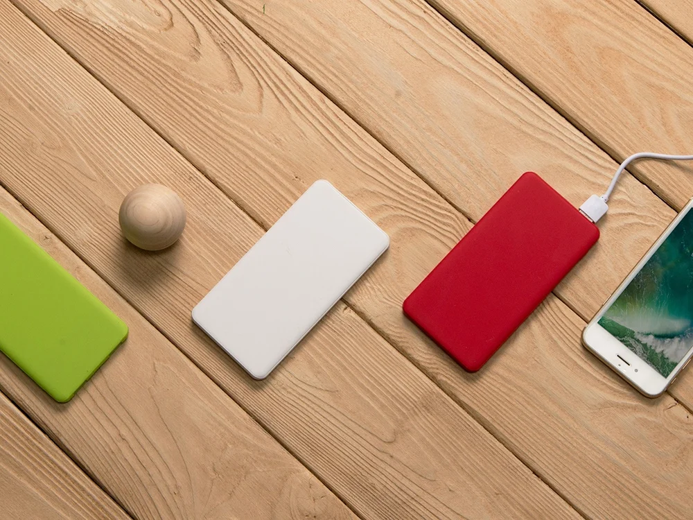 Внешний аккумулятор Reserve с USB Type-C 5000 mAh фиолетовый - фото 11