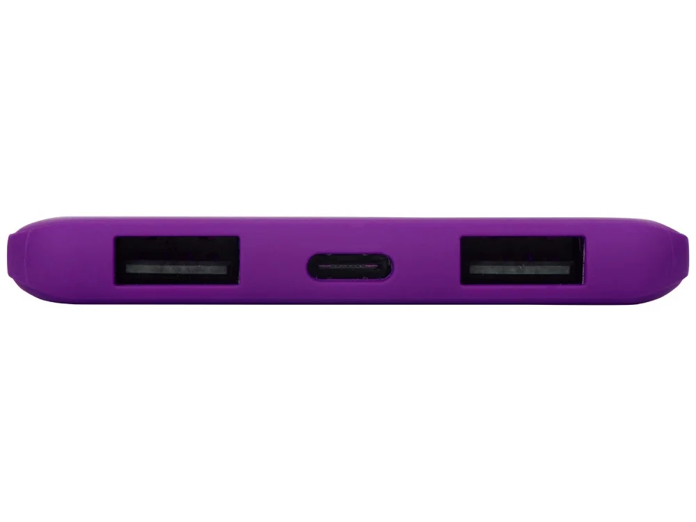 Внешний аккумулятор Reserve с USB Type-C 5000 mAh фиолетовый - фото 6