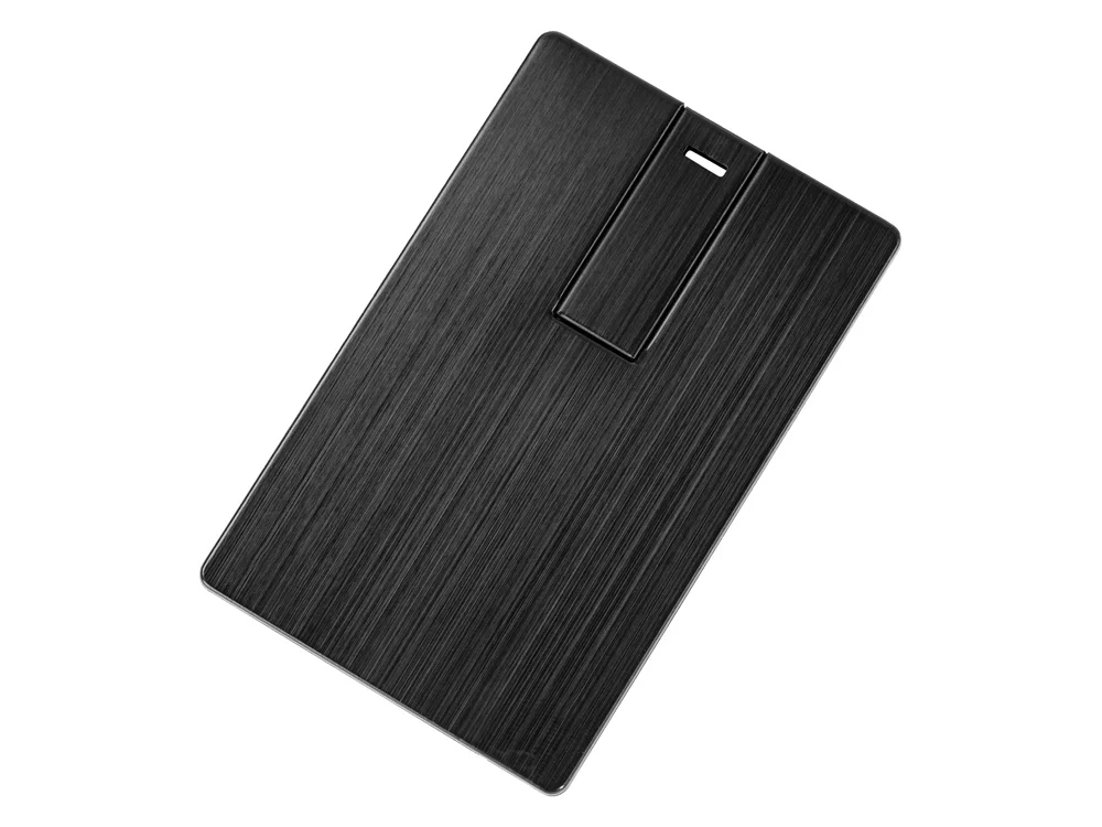 USB-флешка Card Metal в виде металлической карты - фото 4