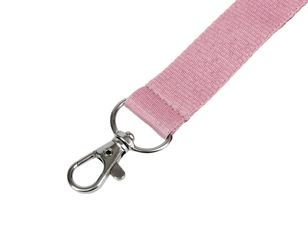 Ланьярд с карабином, пыльно-розовый - фото 2