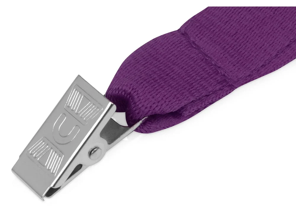 Ланьярд с клипом, фиолетовый - фото 2