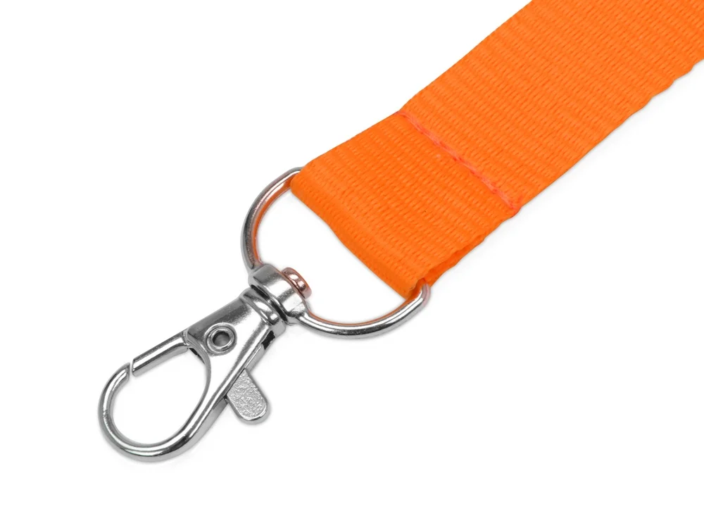 Ланьярд с карабином и замком безопасного разрыва, оранжевый - фото 2