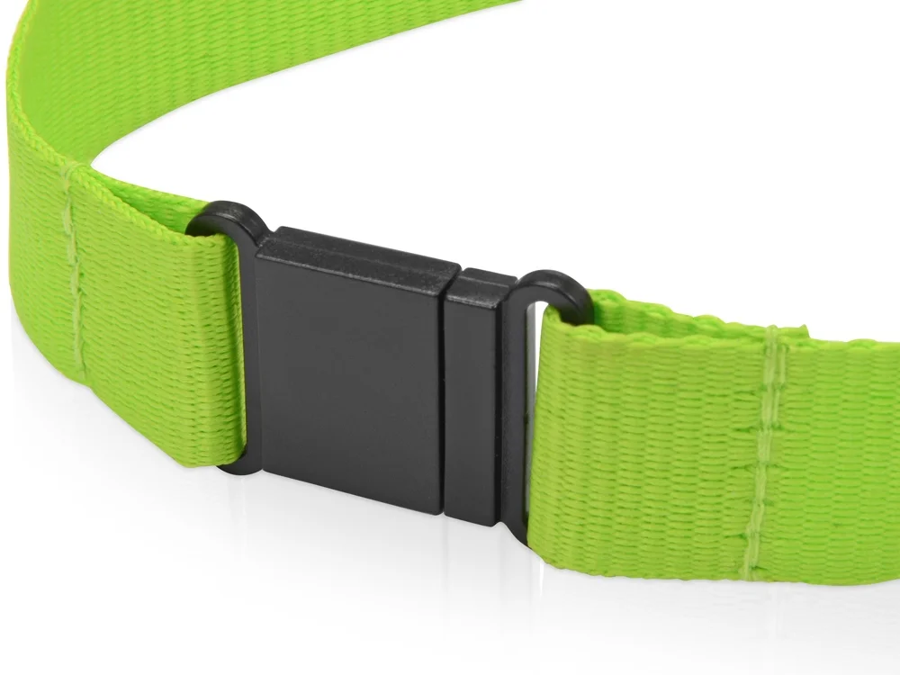 Ланьярд с карабином и замком безопасного разрыва, зеленое яблоко - фото 3