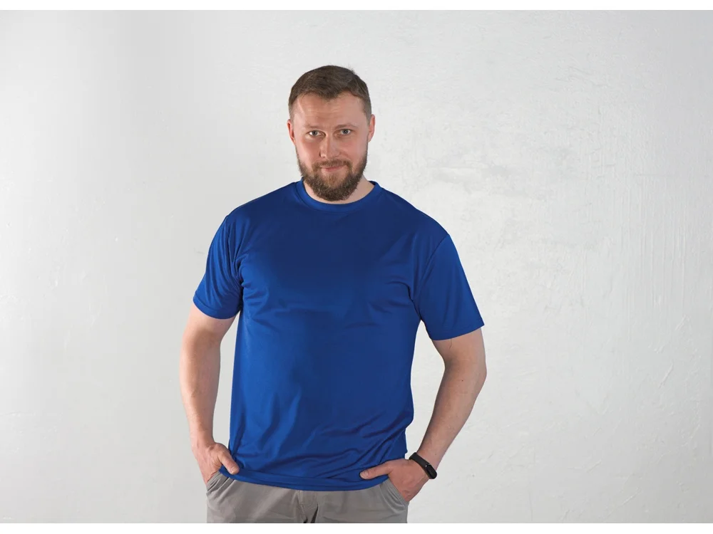 Футболка спортивная «Verona» мужская, синий, XS - фото 11
