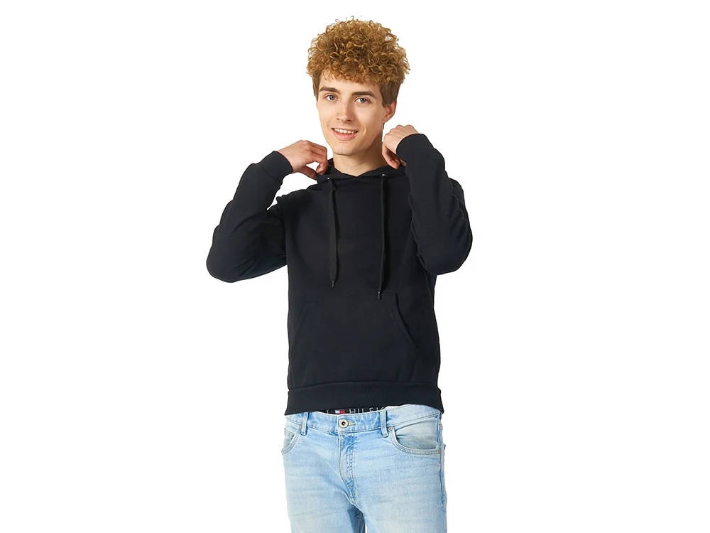 Толстовка с капюшоном «Amsterdam» мужская, черный, L - фото 2