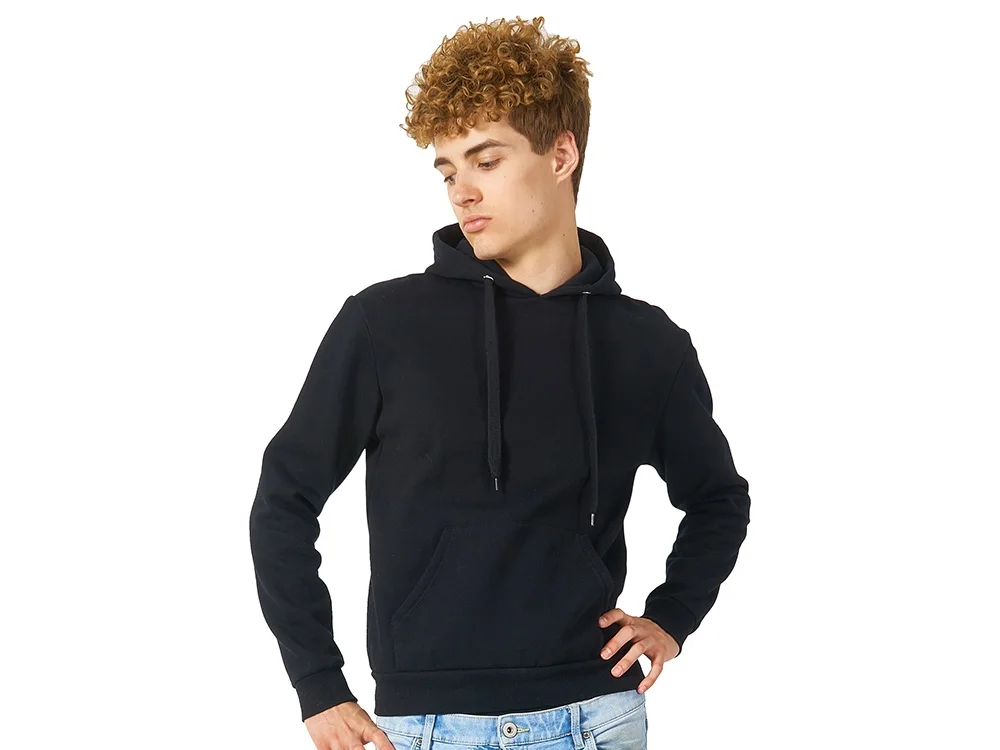 Толстовка с капюшоном Amsterdam мужская черный 3XL