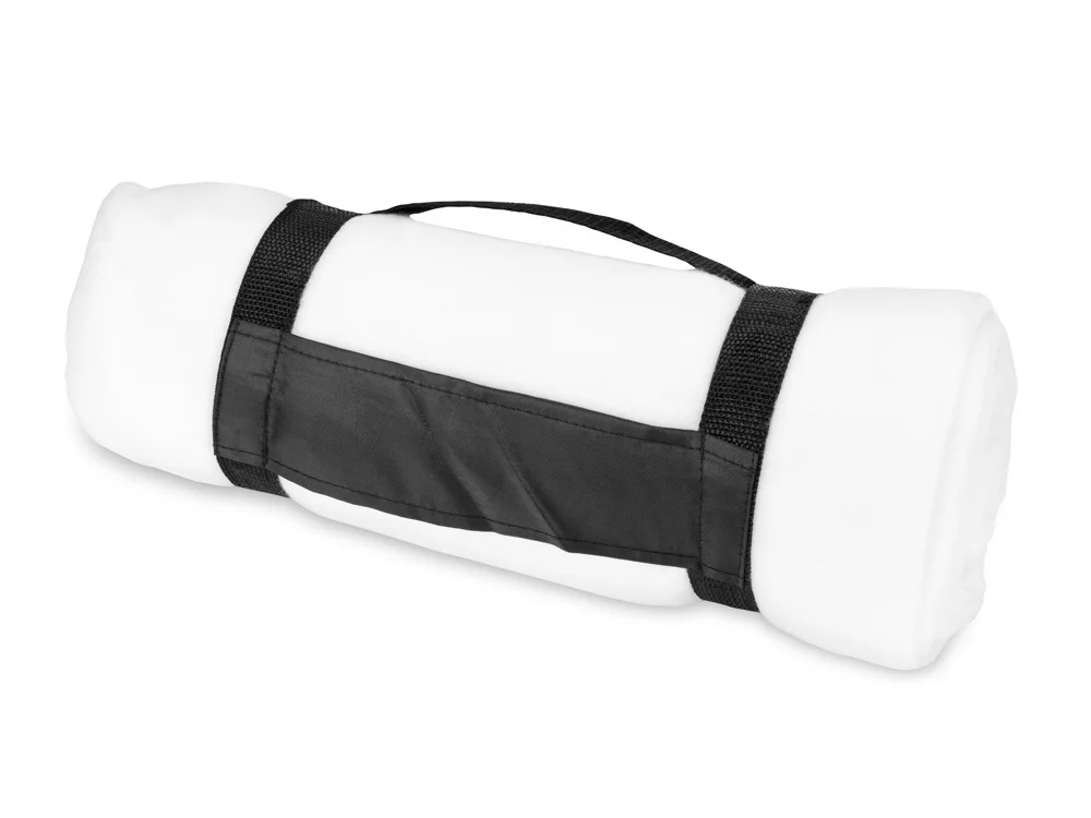 Подарочный набор Cozy с пледом и термокружкой белый/темно-серый/черный 450 мл - фото 4