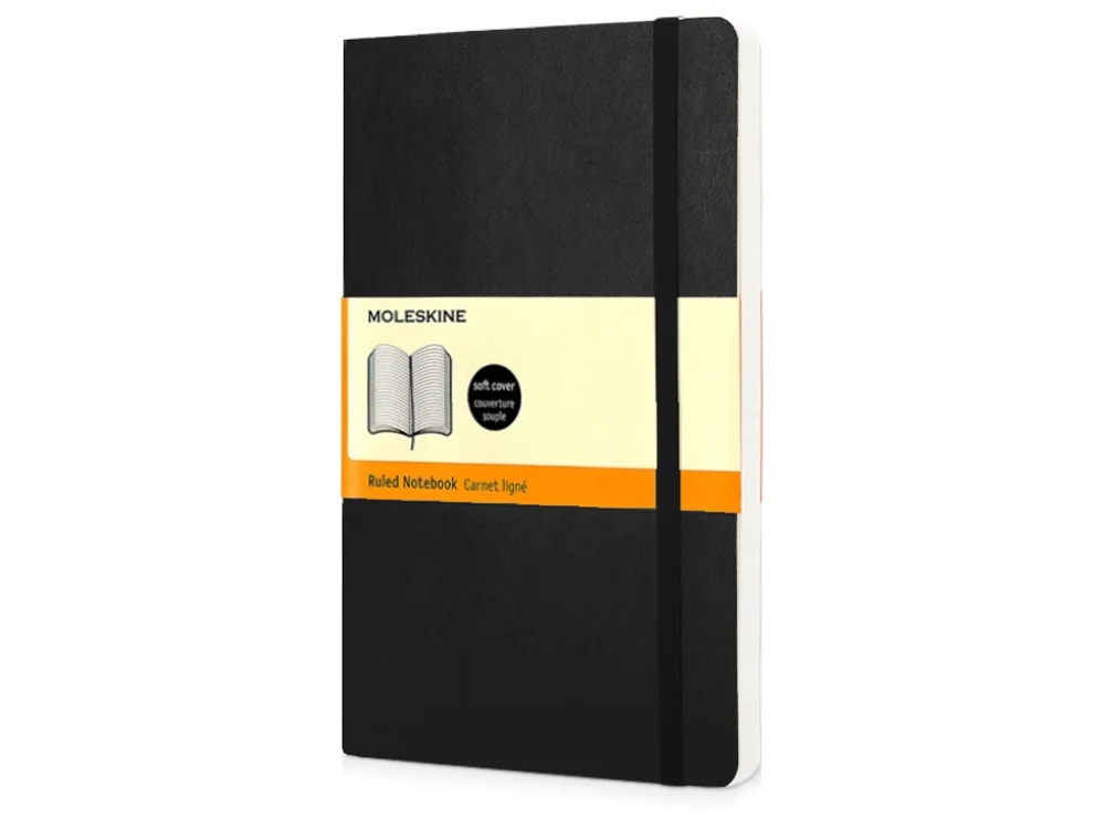 Подарочный набор Moleskine Amelie с блокнотом А5 Soft и ручкой, черный - фото 3