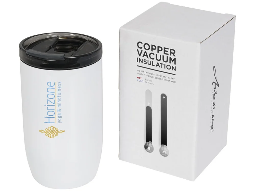 Герметичный термостакан Lagom белый 380 мл - фото 5