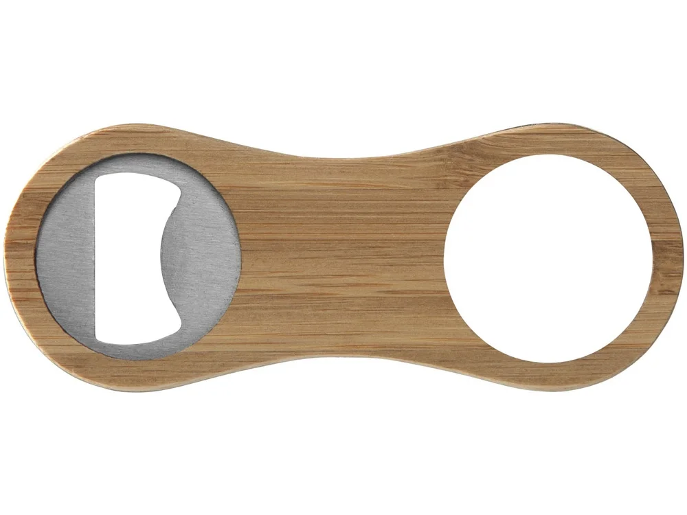 Бамбуковая открывалка Barron светло-коричневый - фото 3