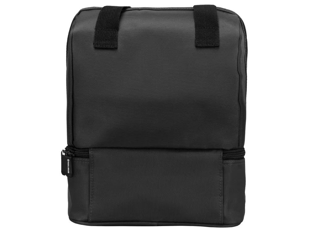 Сумка-холодильник «Cool» с 2-мя изолированными отделениями, темно-серый - фото 6