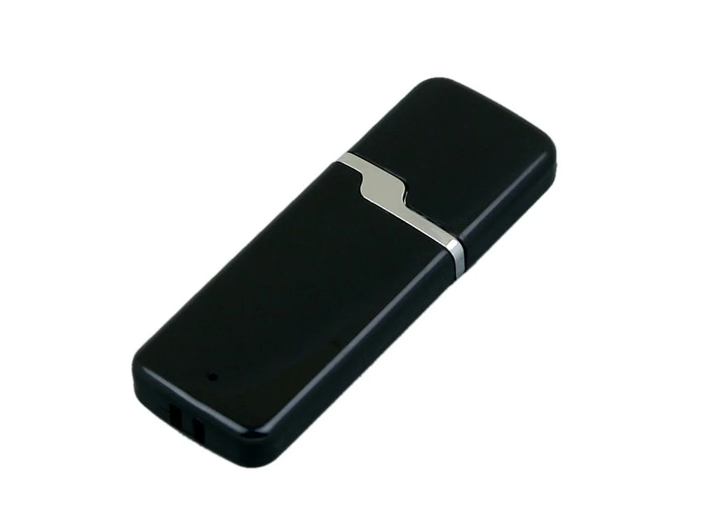 USB 2.0- флешка на 32 Гб с оригинальным колпачком черный 32Gb - фото 1