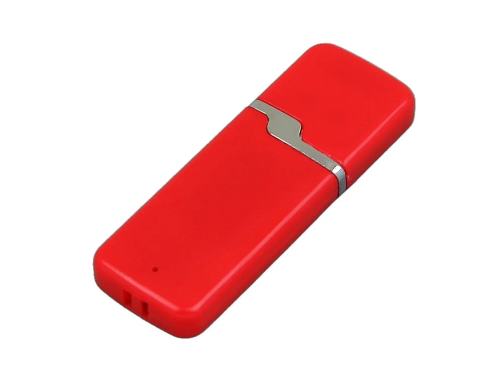 USB 2.0- флешка на 32 Гб с оригинальным колпачком красный 32Gb - фото 1