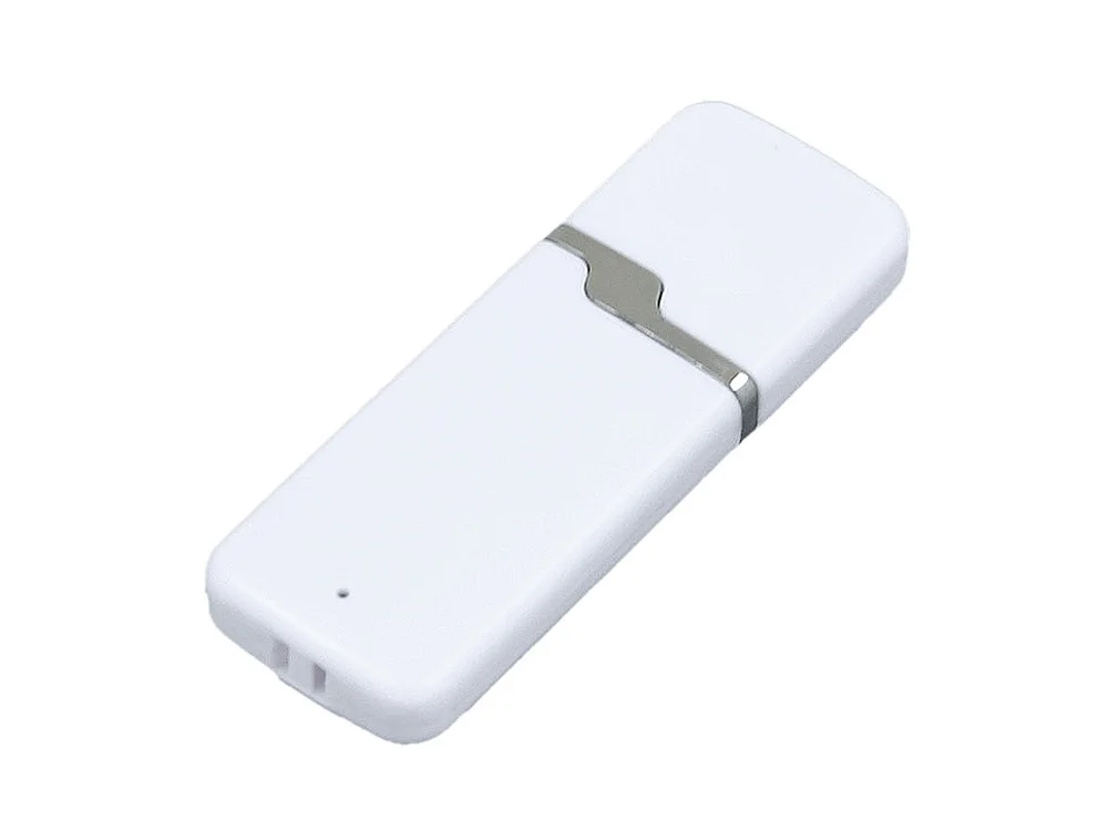 USB 2.0- флешка на 32 Гб с оригинальным колпачком белый 32Gb - фото 1