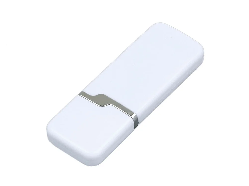 USB 2.0- флешка на 32 Гб с оригинальным колпачком белый 32Gb - фото 3