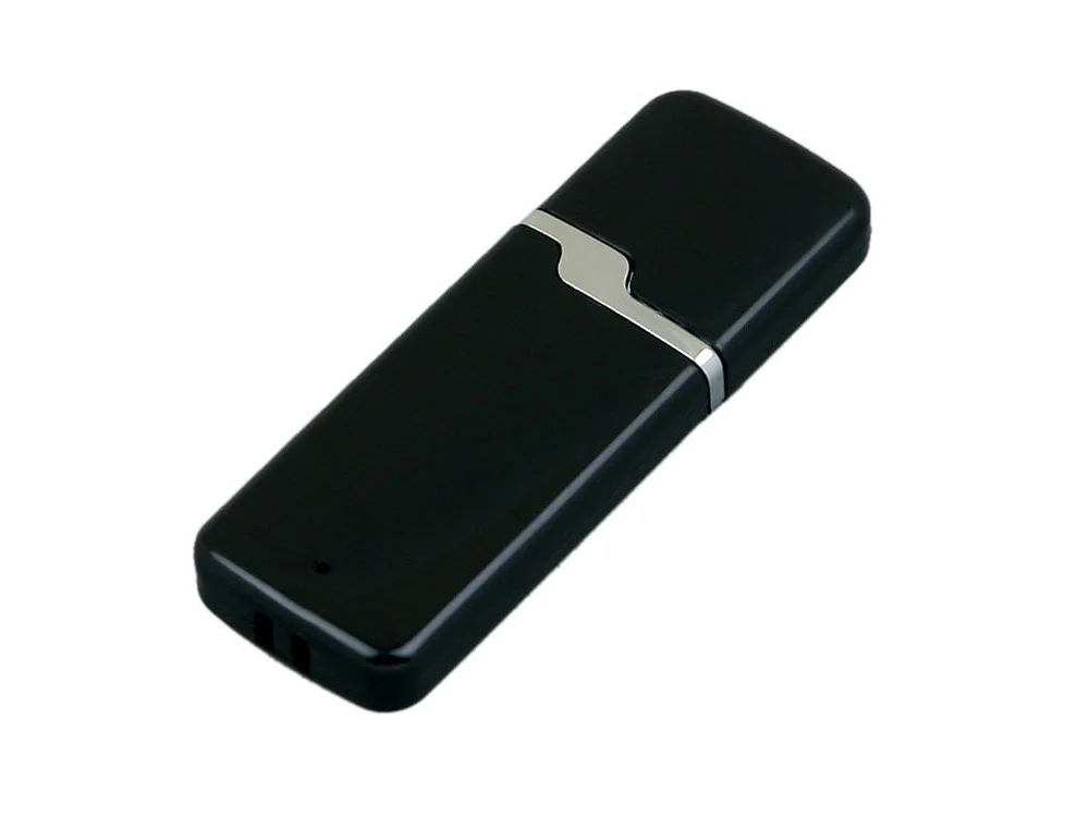 USB 2.0- флешка на 64 Гб с оригинальным колпачком черный 64Gb - фото 1