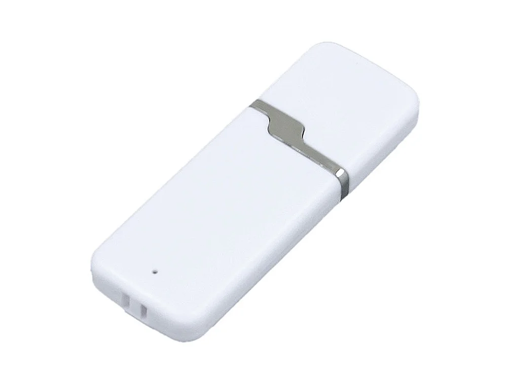 USB 2.0- флешка на 64 Гб с оригинальным колпачком белый 64Gb - фото 1