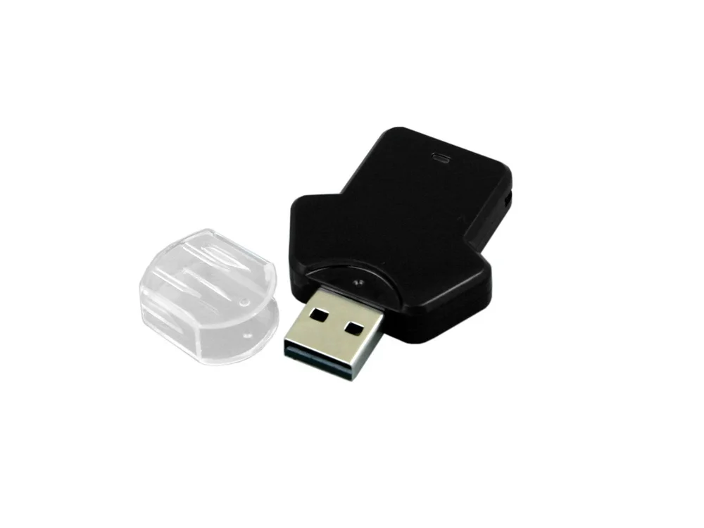 USB 2.0- флешка на 32 Гб в виде футболки черный 32Gb - фото 2