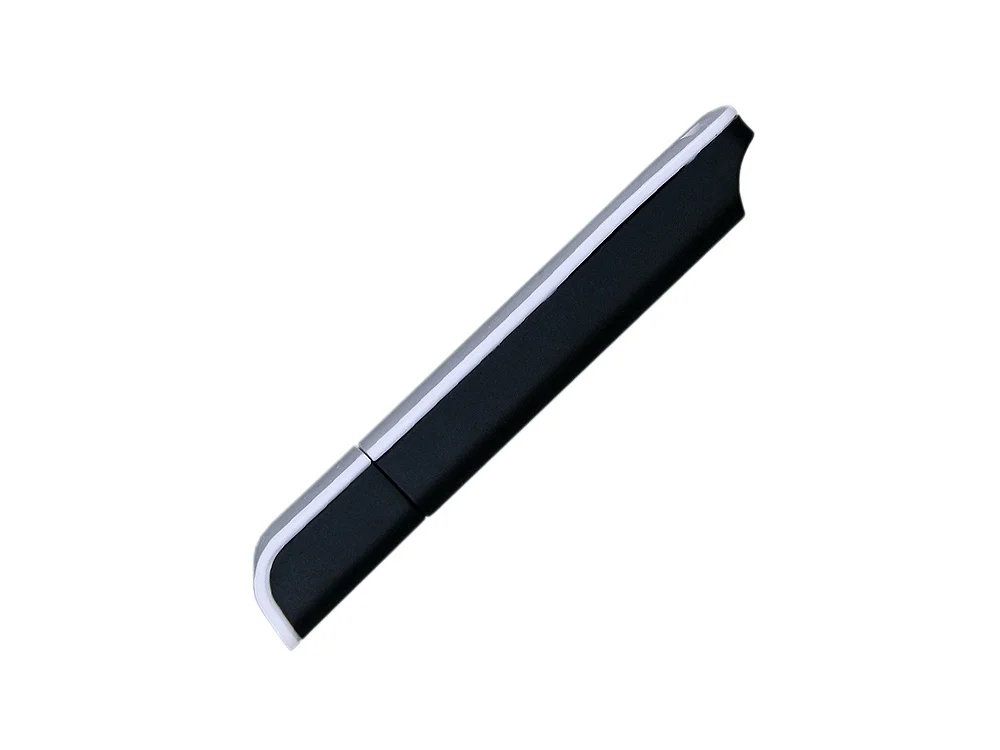 USB 2.0- флешка на 32 Гб с оригинальным двухцветным корпусом черный/белый 32Gb - фото 4