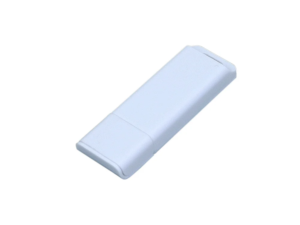 USB 2.0- флешка на 32 Гб с оригинальным двухцветным корпусом белый 32Gb - фото 1